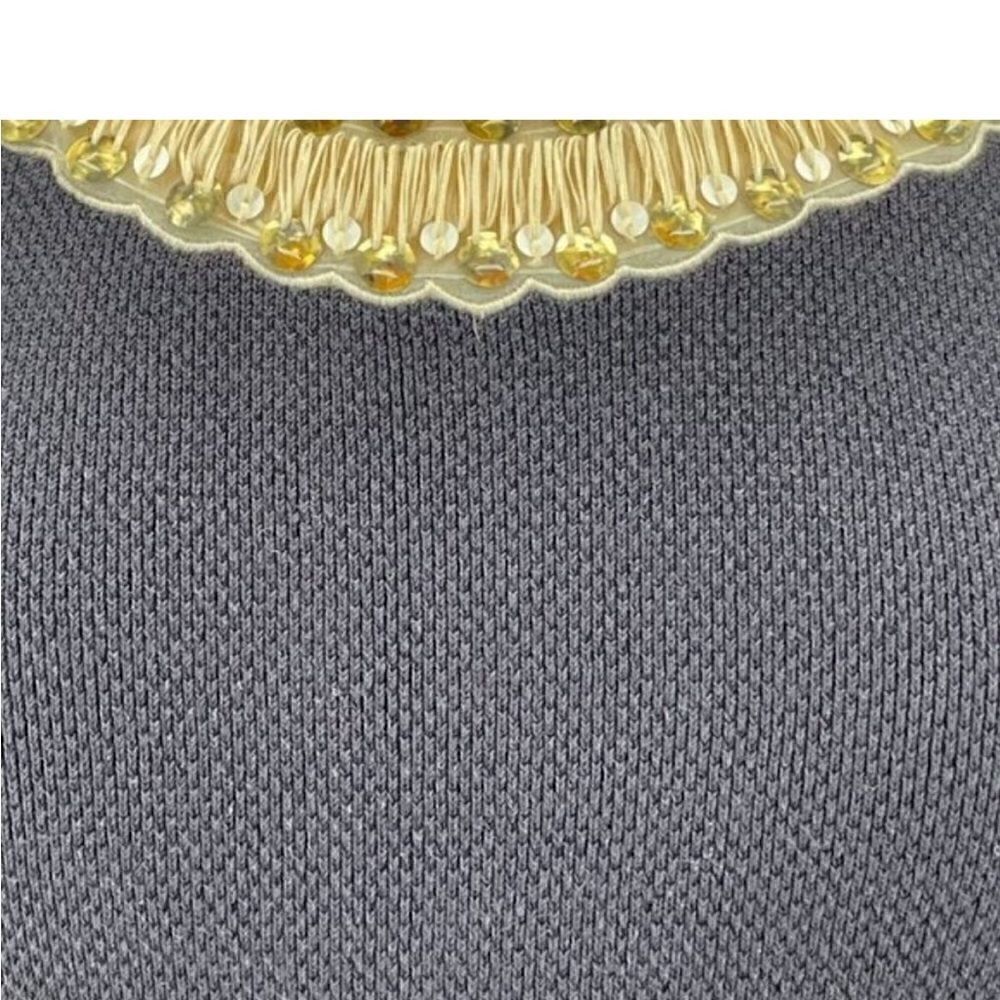 TORY BURCH Daisy Embellished Knit Dress - Picture 11 of 14